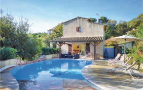 Amazing home in La Gaude w/ WiFi, 3 Bedrooms and Outdoor swimming pool
